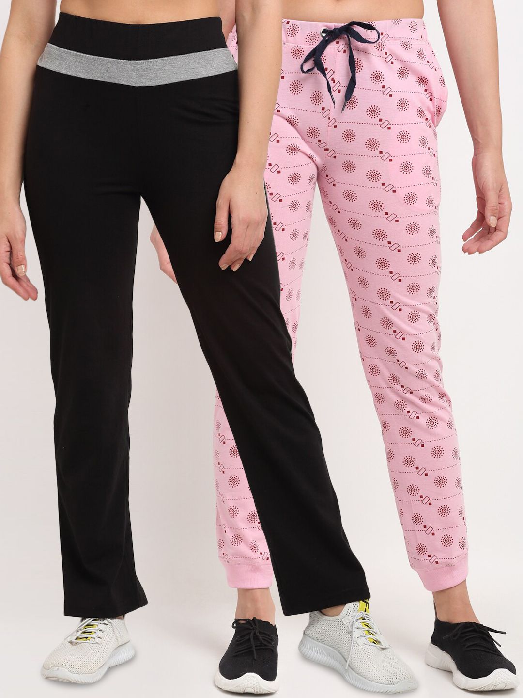 VIMAL JONNEY Women Pack Of 2 Track Pants Price in India