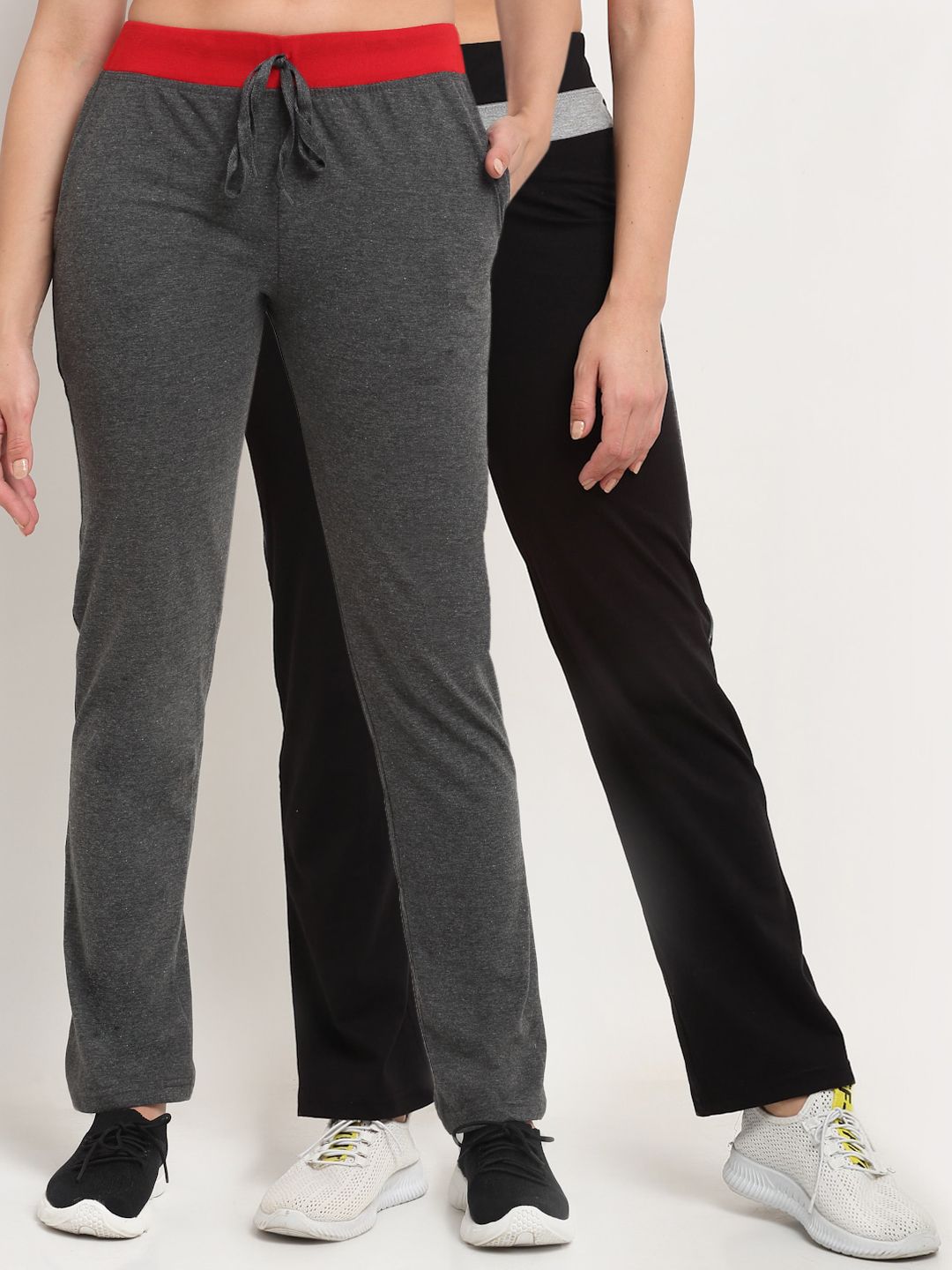 VIMAL JONNEY Women Pack Of 2 Track Pants Price in India