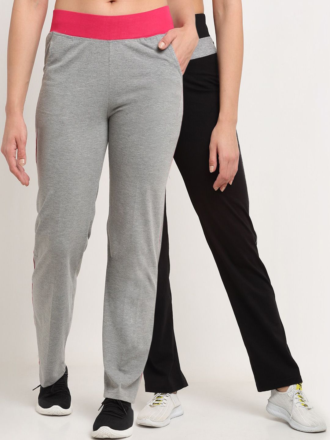 VIMAL JONNEY Women Pack Of 2 Track Pants Price in India