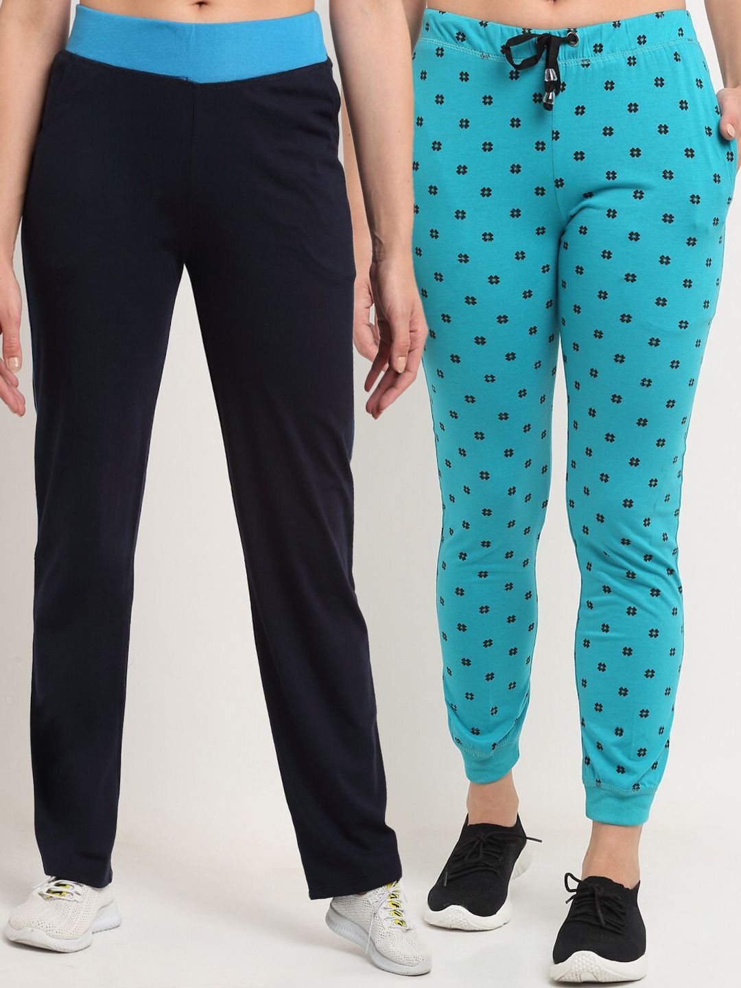 VIMAL JONNEY Women Pack Of 2 Track Pants Price in India