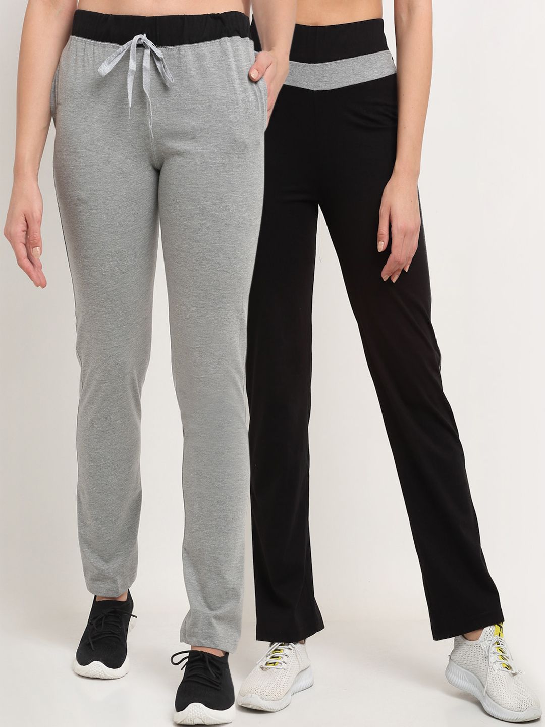 VIMAL JONNEY Women Pack Of 2 Track Pants Price in India