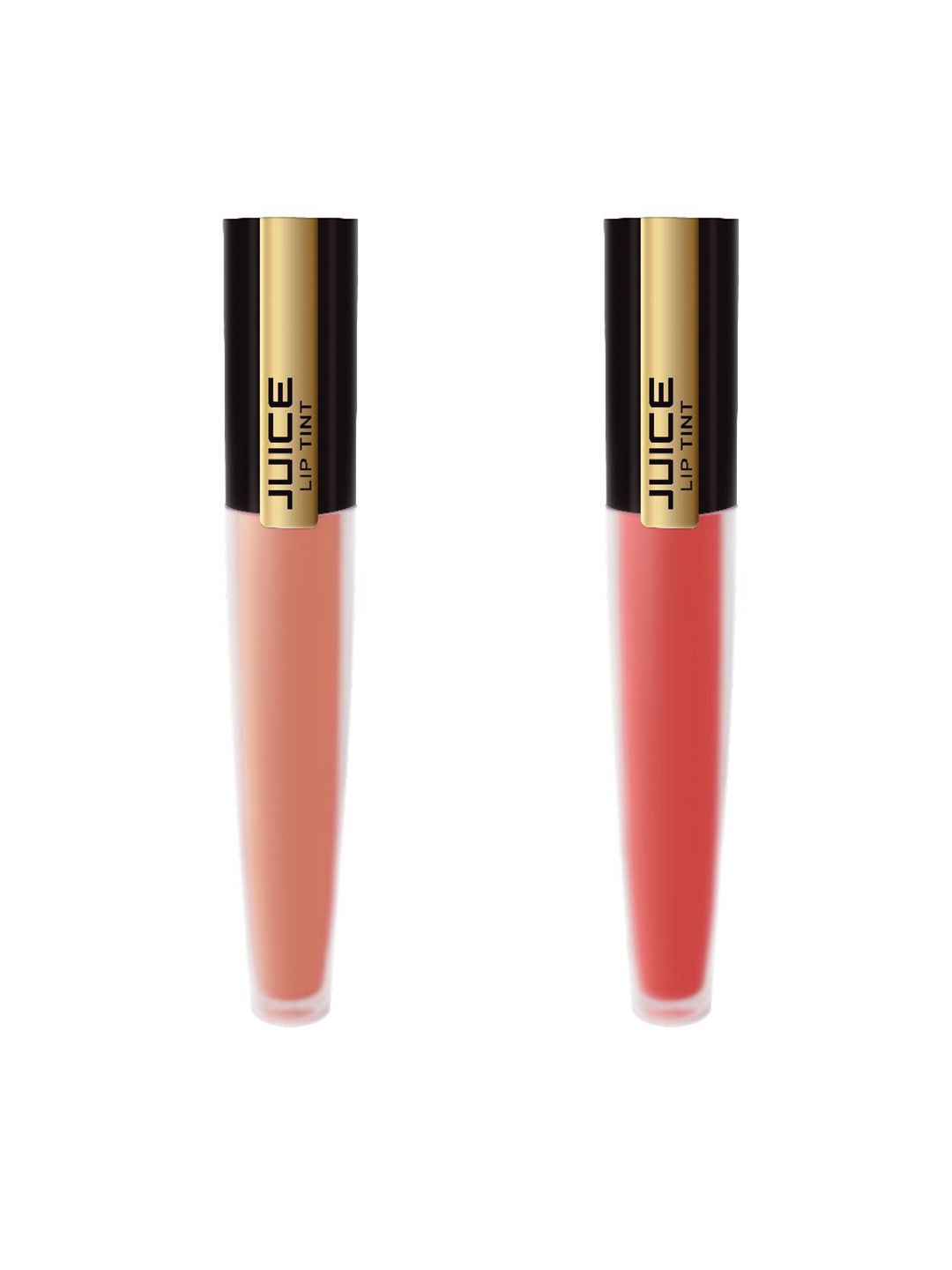 JUICE Set of 2 Matte Lip Tint - Rum Punch M-76 & Rosedew M-75 Price in India