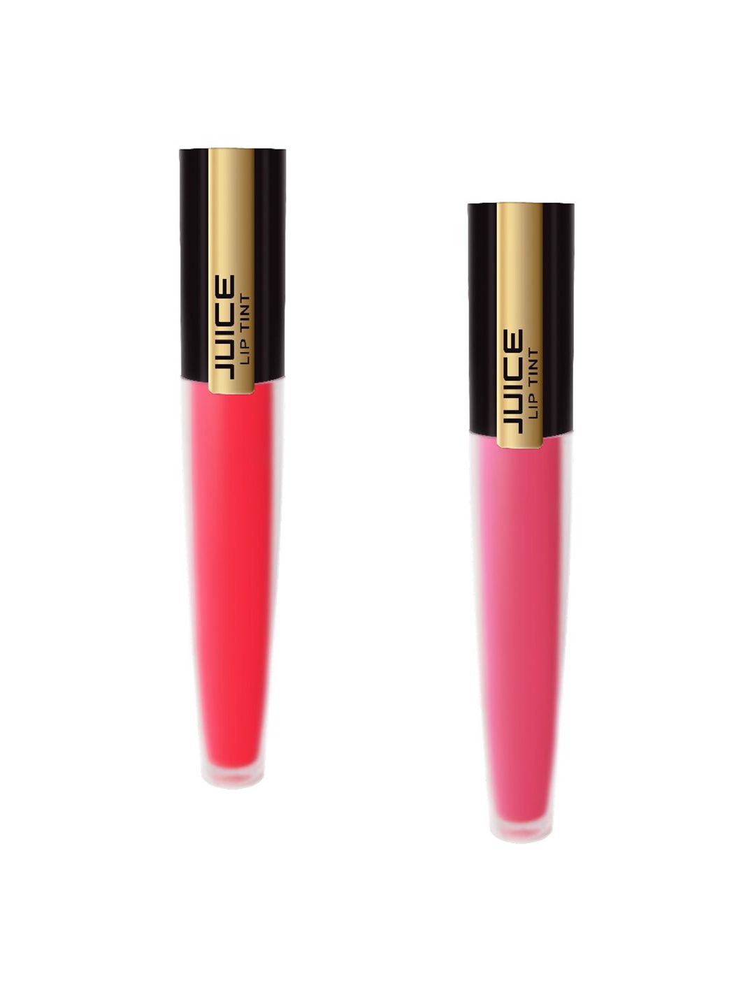 JUICE Set of 2 Matte Lip Tints - Bling Pink M-03 & Smoky Rose M-10 Price in India