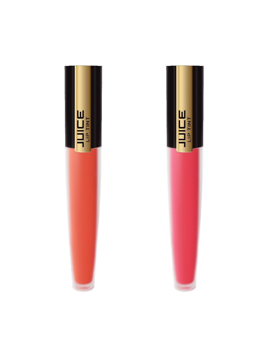 JUICE Set of 2 Matte Lip Tint - Red Rum M-23 & Dusty Rose M-11 Price in India