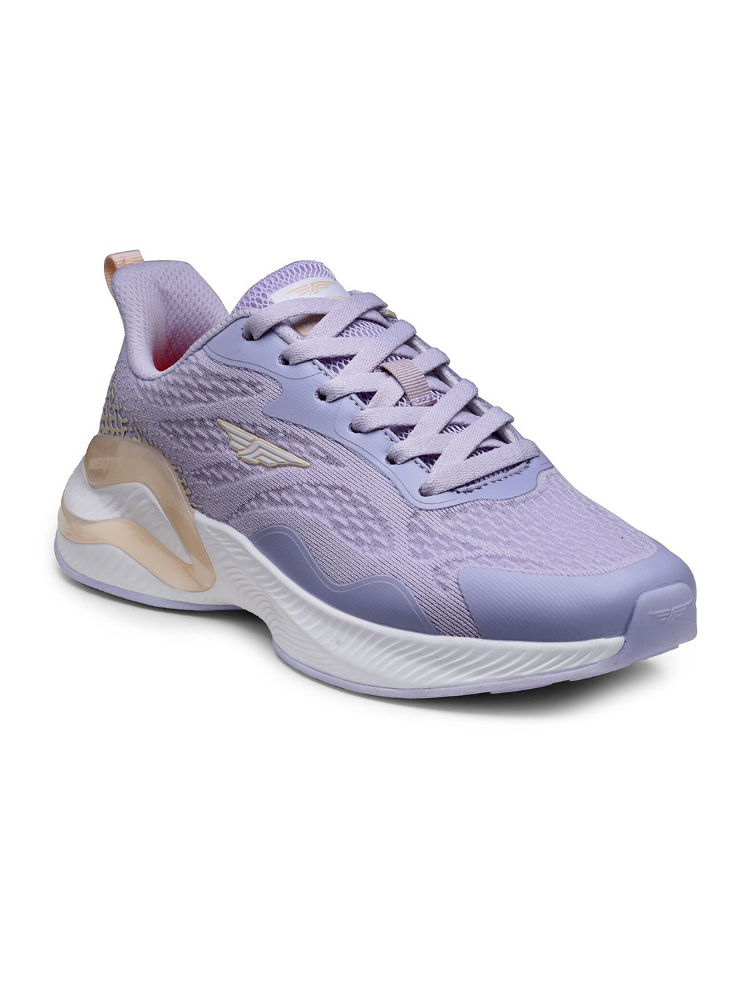 Red Tape Women Purple Mesh Walking Shoes Price in India