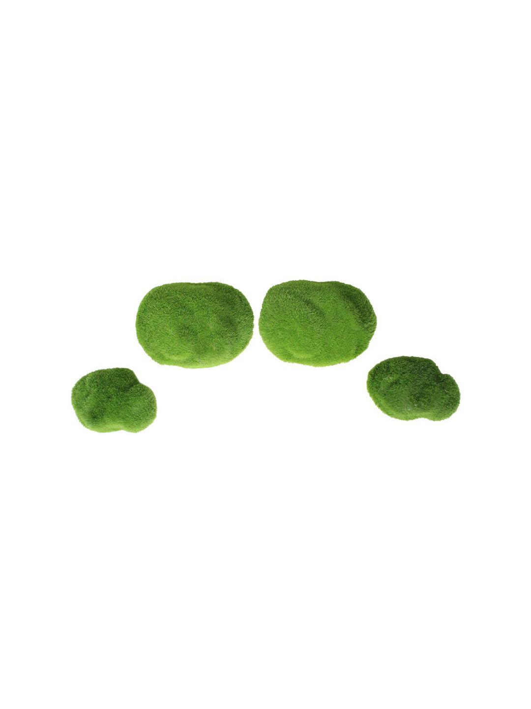 Wonderland Set Of 4 Green Moss Stone Garden Accessories Price in India