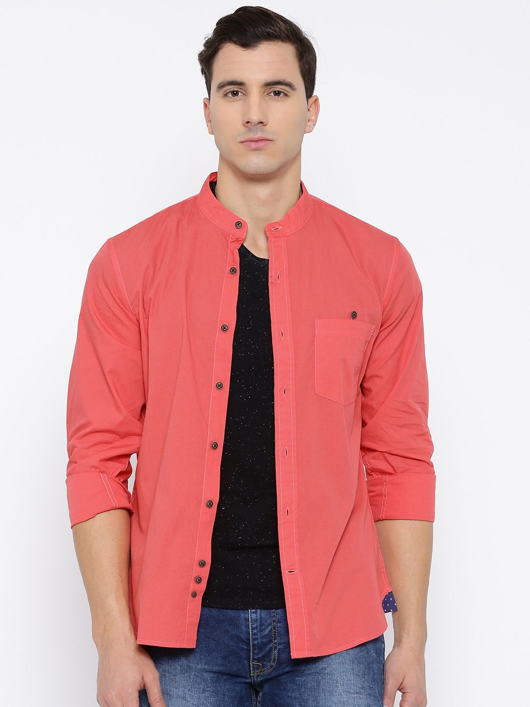 coral shirts for guys