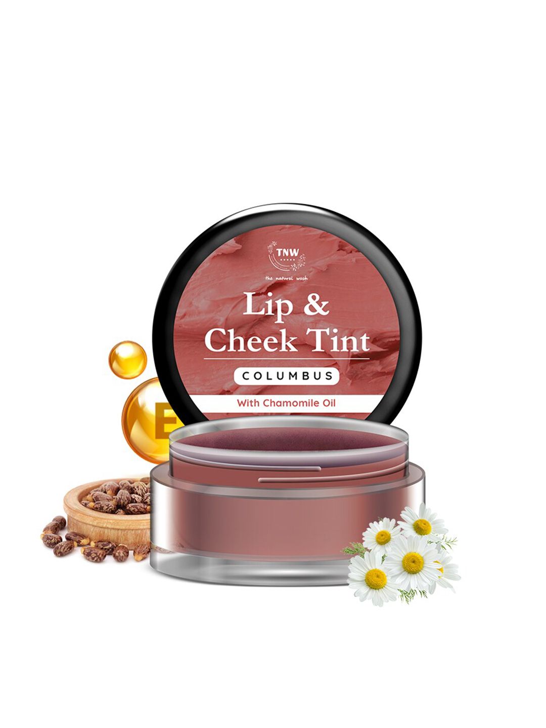 TNW the natural wash Columbus Lip & Cheek Tint with Chamomile Oil Price in India