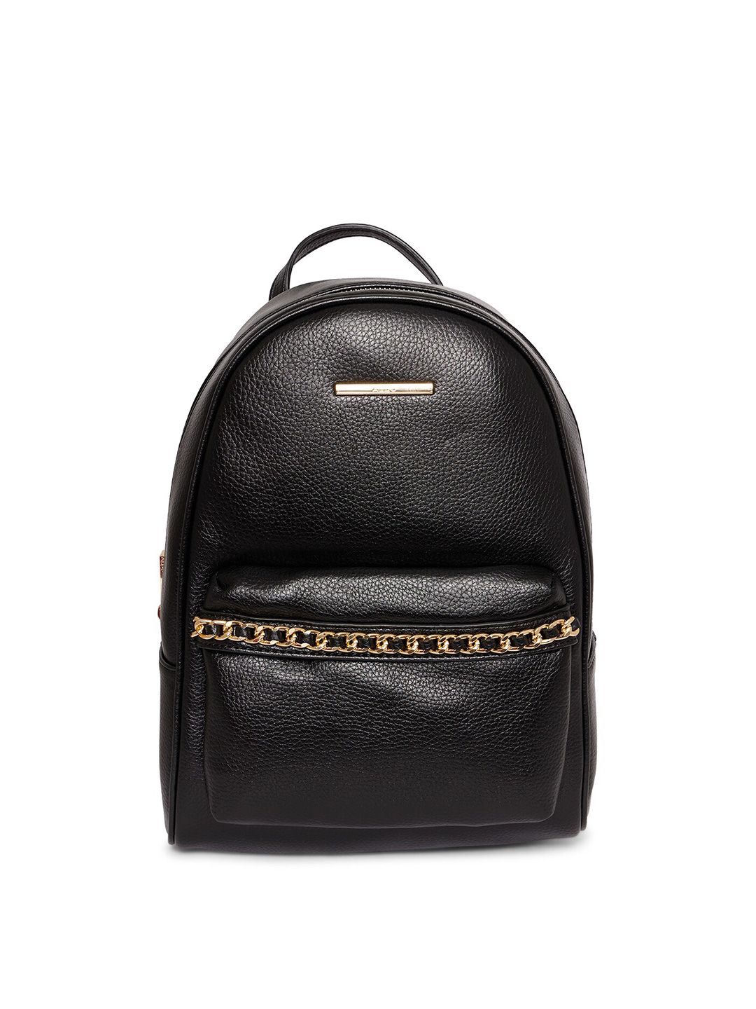 ALDO Women Black Solid Backpack Price in India