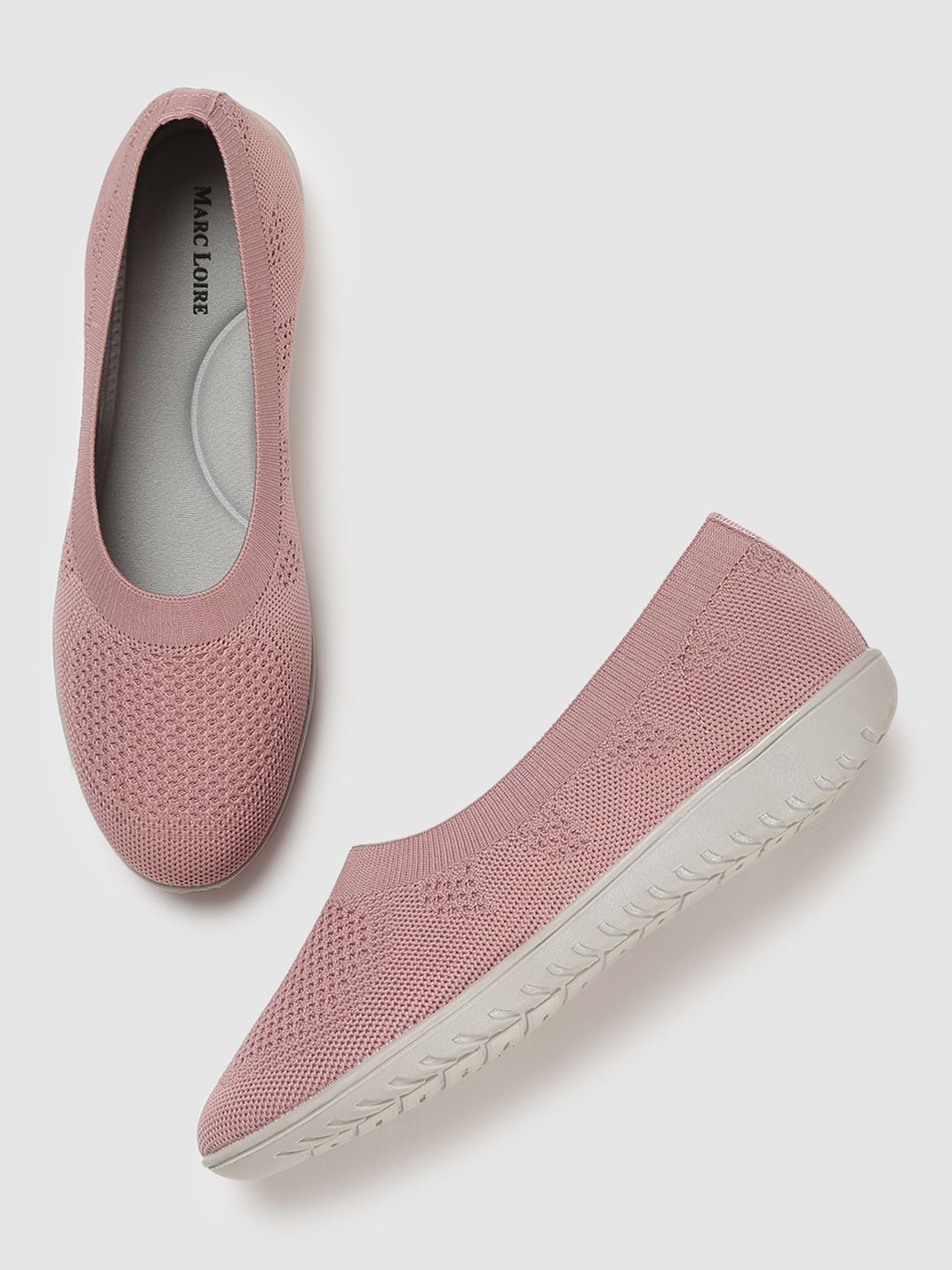 Marc Loire Women Pink Ballerinas Flats Shoes Price in India