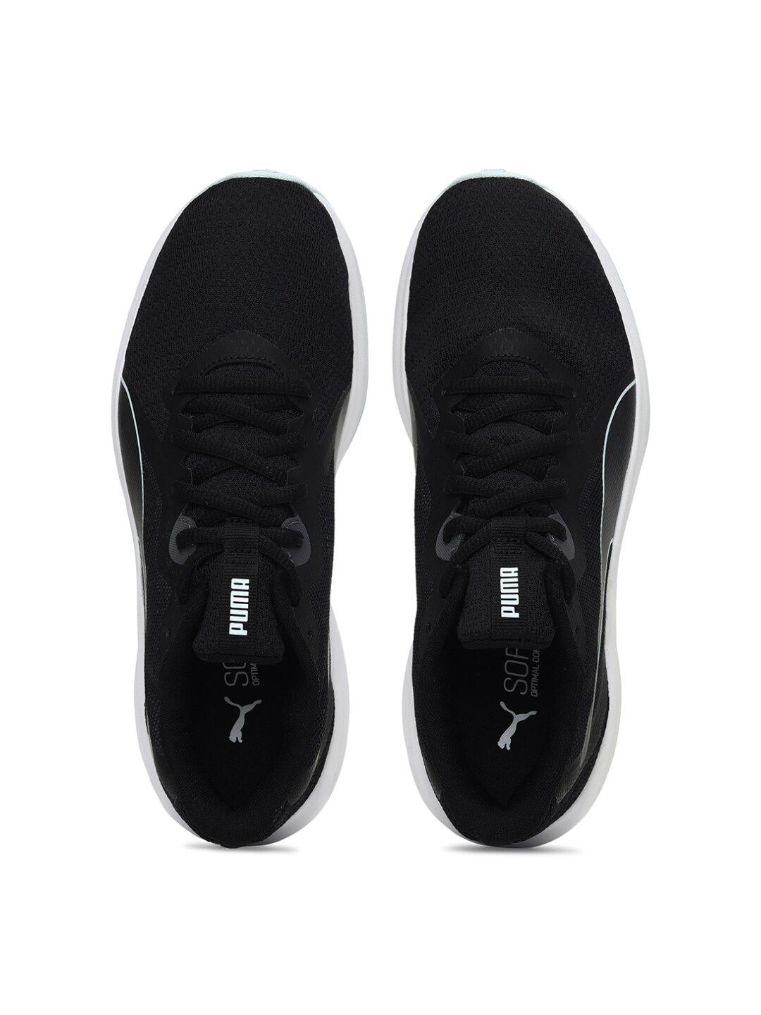 Puma Unisex Black Textile Running Shoes Price in India