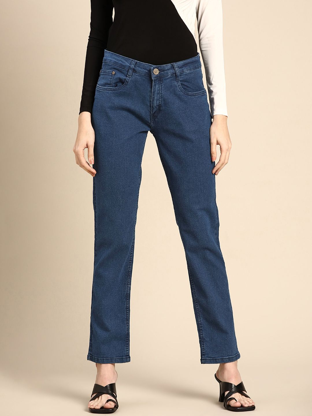 all about you Women Blue Stretchable Jeans Price in India