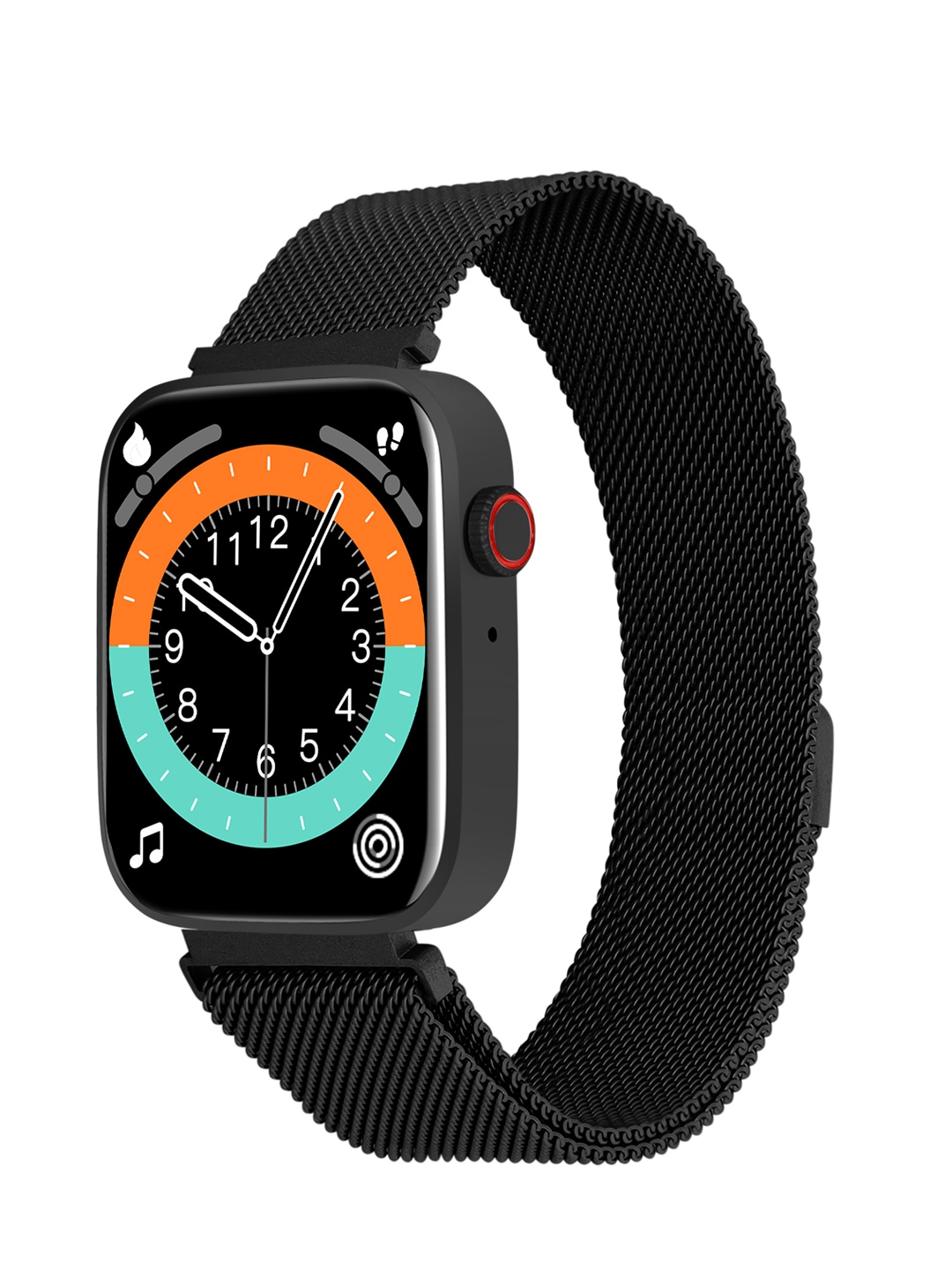 GIORDANO Black Unisex Smartwatch-01 Price in India