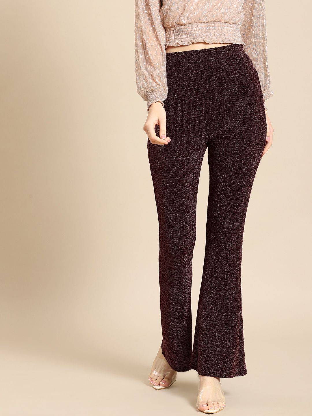 COVER STORY Women Bootcut Trousers Price in India