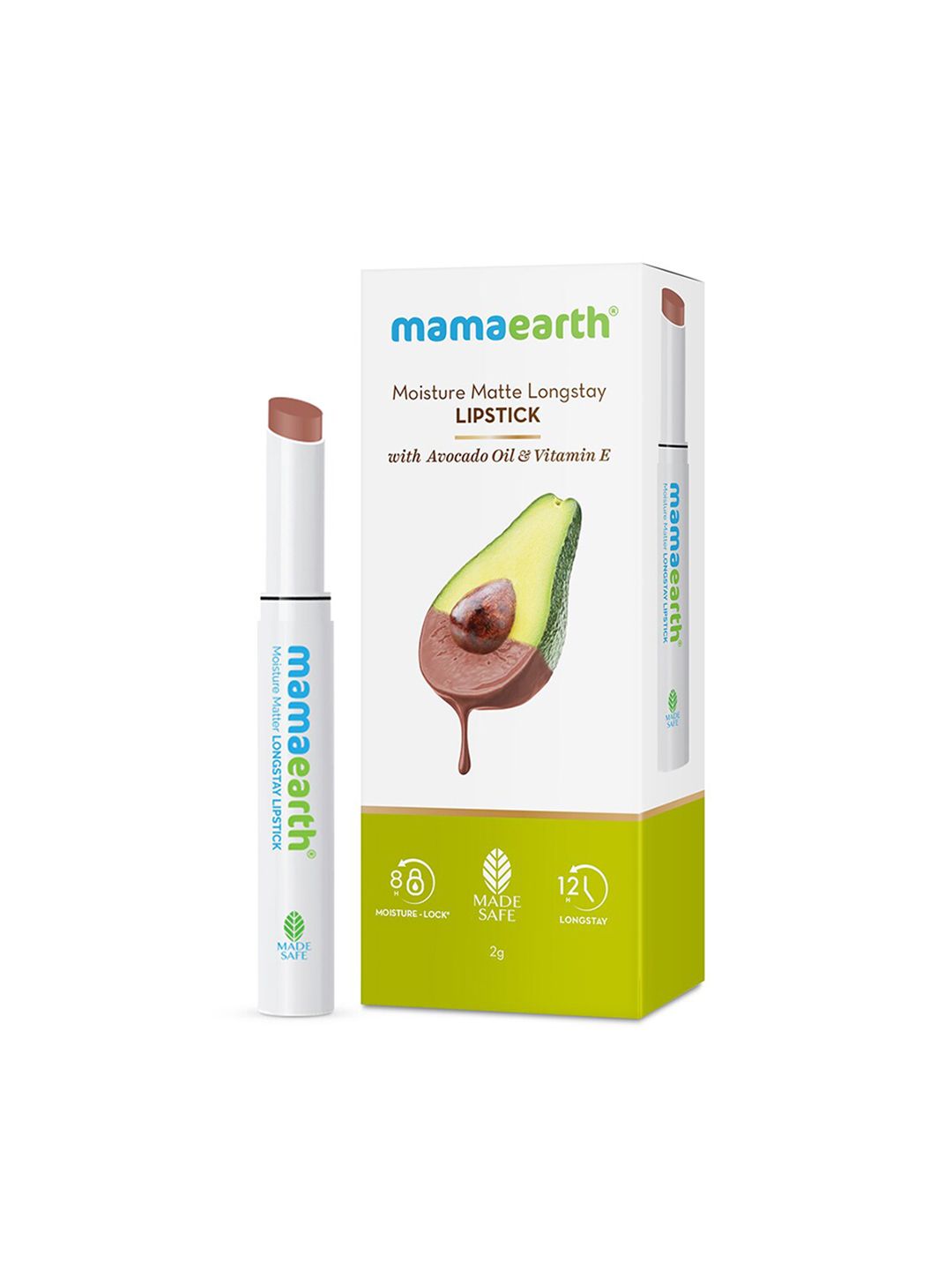 Mamaearth Moisture Matte Longstay Lipstick - Espresso Brown 09 Price in India