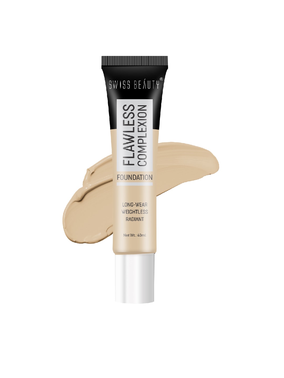 SWISS BEAUTY Flawless Complexion Foundation - Sand Beige 40 ml Price in India