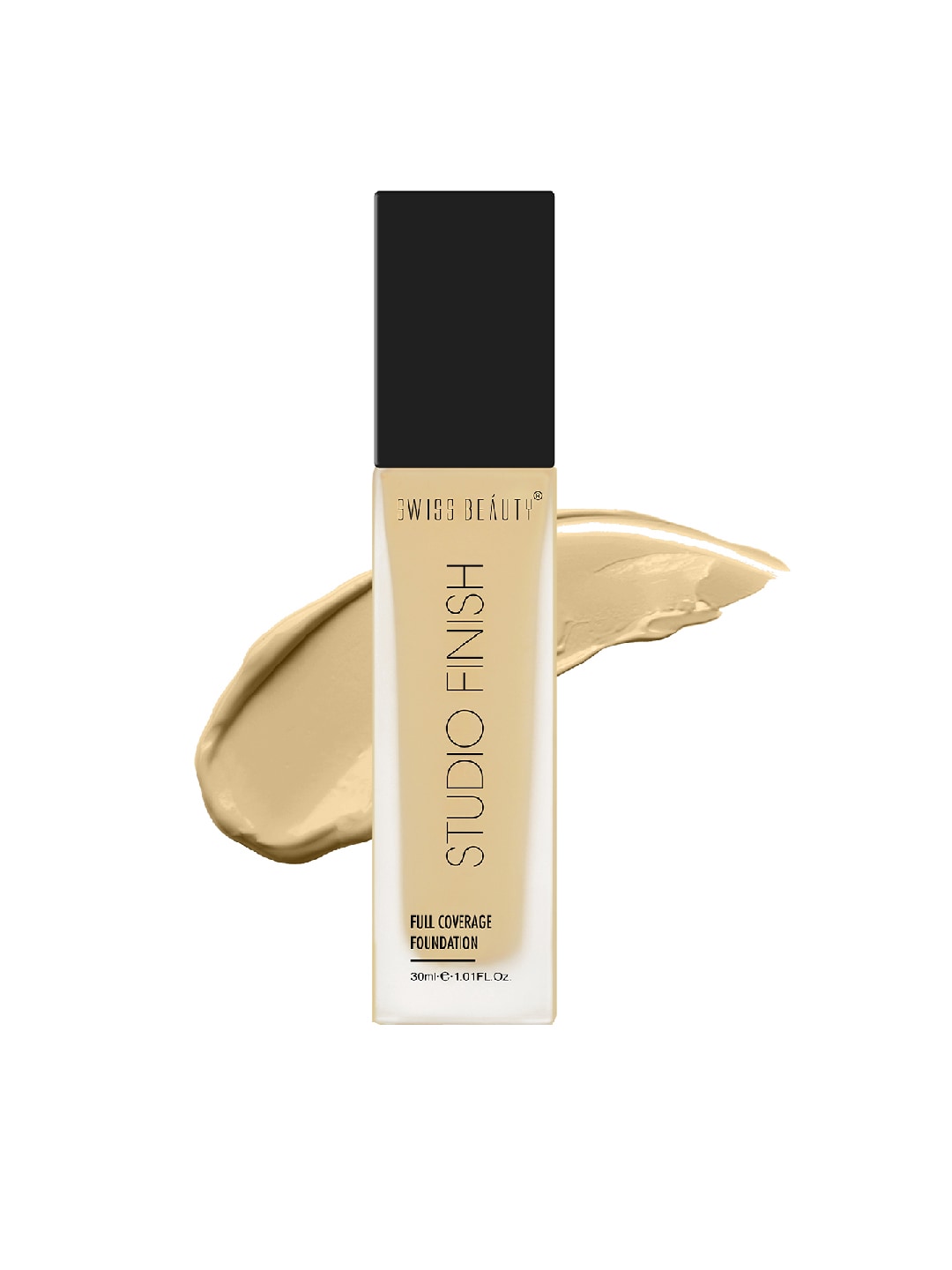 SWISS BEAUTY Studio Finish Full Coverage Foundation - Warm Nude Price in India