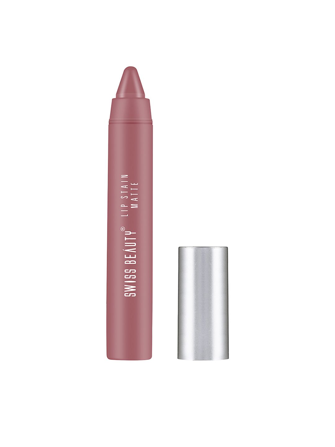 SWISS BEAUTY Lip Stain Matte Crayon Lipstick - Hot Nude