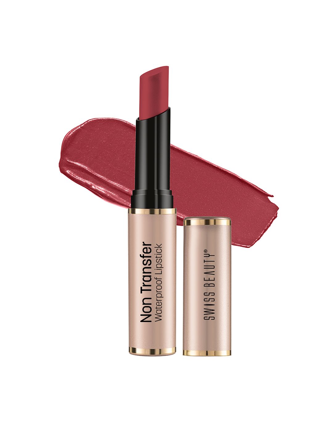 SWISS BEAUTY Non-Transfer Waterproof Lipstick - Coral Crush