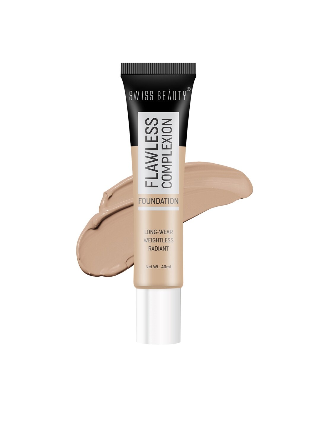SWISS BEAUTY Flawless Complexion Long-Wear Weightless & Radiant Foundation - Natural Beige Price in India