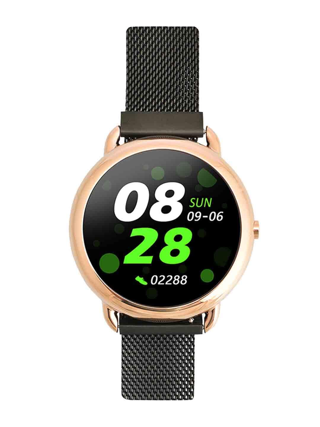 Daniel Klein Unisex Black Smartwatch DSM.90001 Price in India