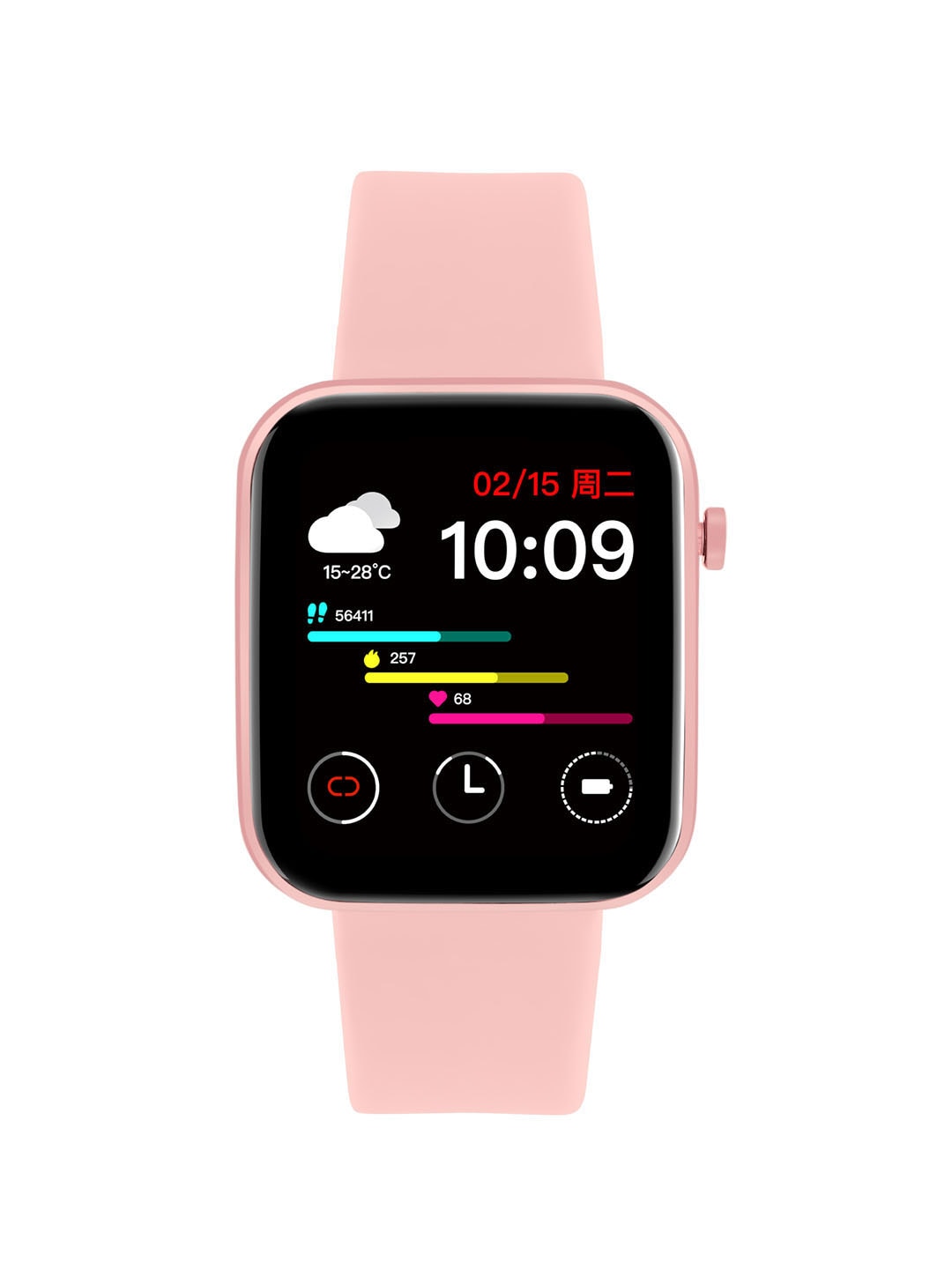 Daniel Klein Unisex Pink TINT Smartwatch DSM.90002-1 Price in India