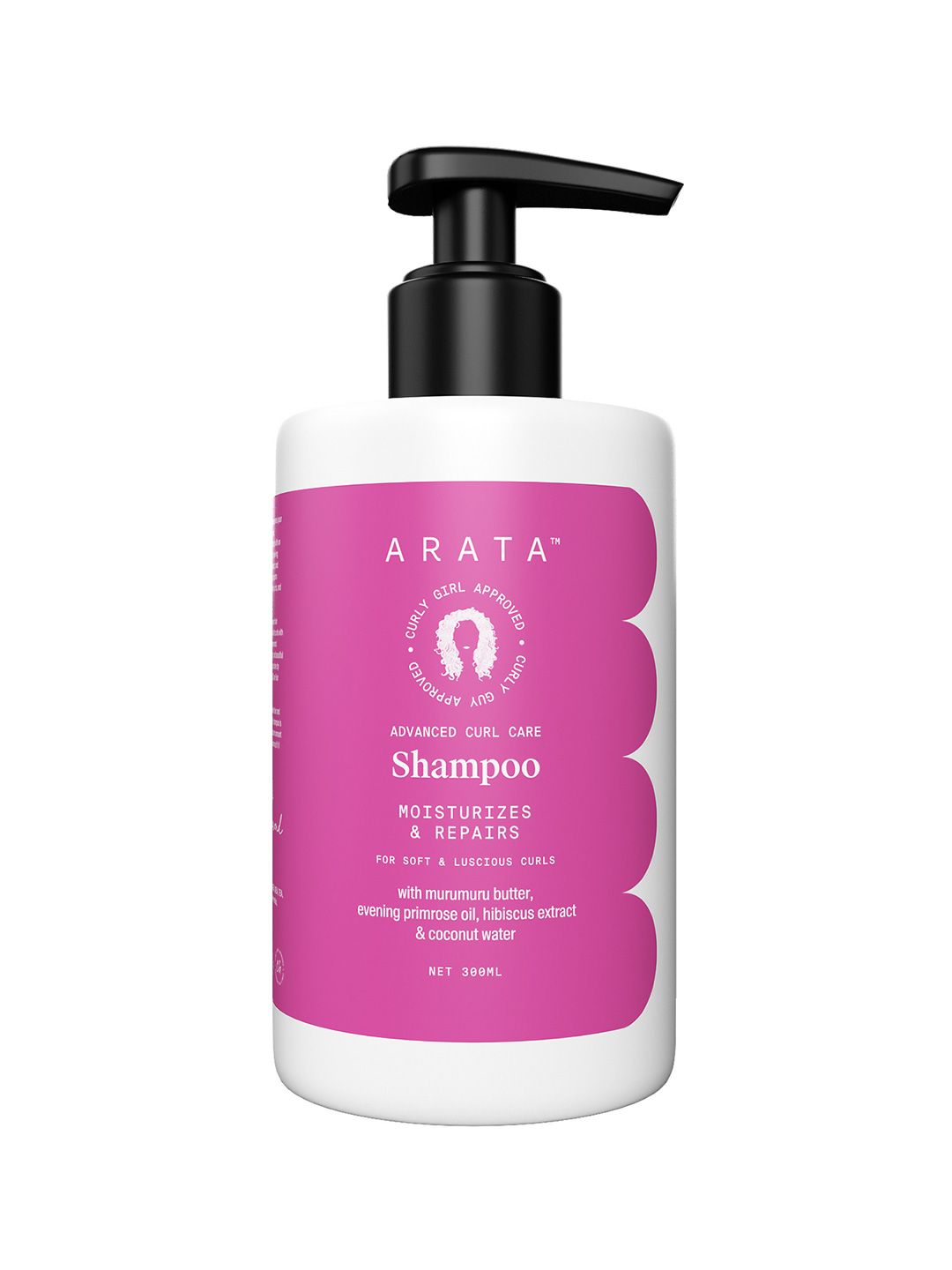 ARATA Advanced Curl Care Shampoo for Soft & Luscious Curls - 300 ml Price in India