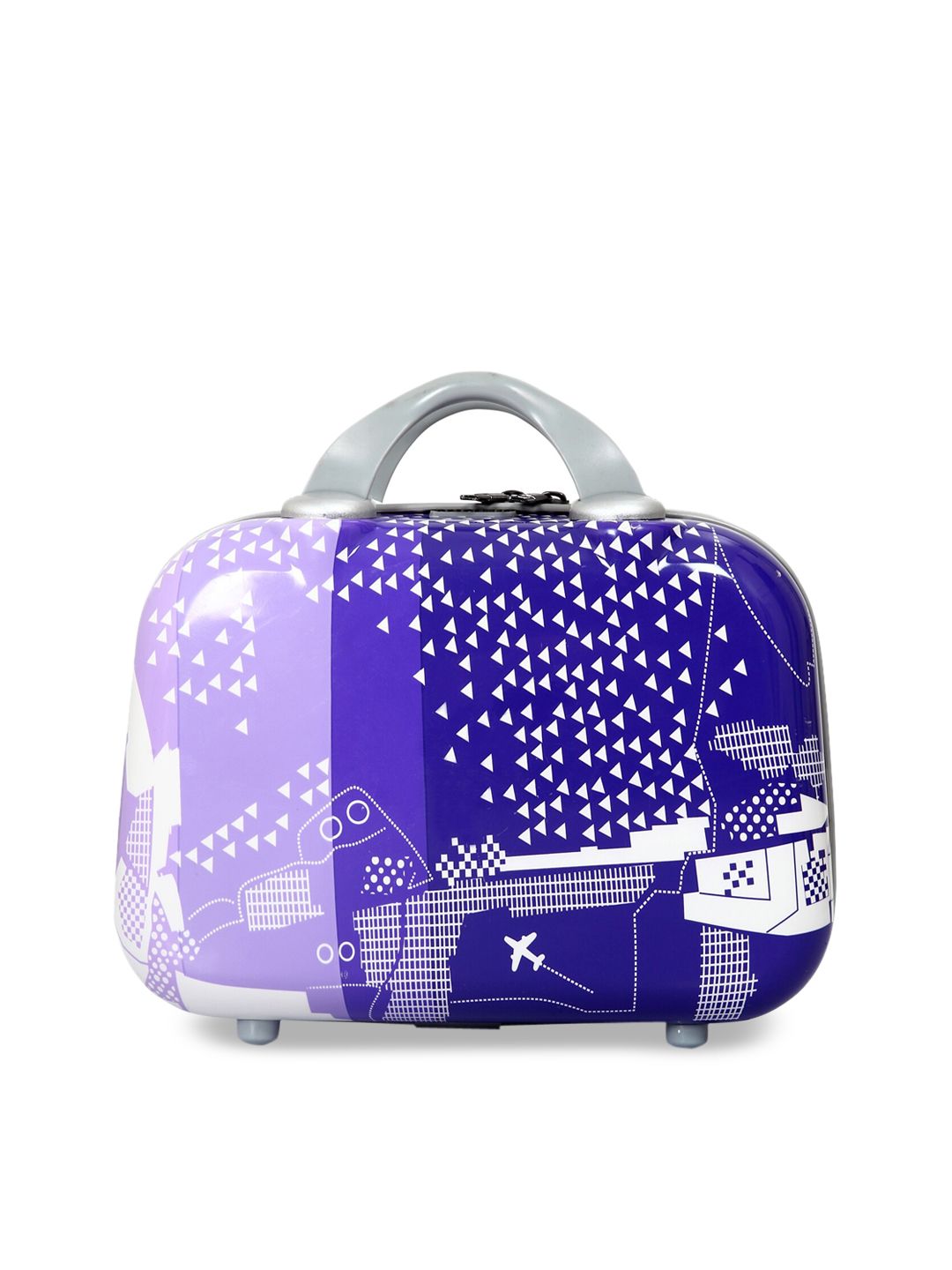 Polo Class Blue Printed Vanity Bag Price in India