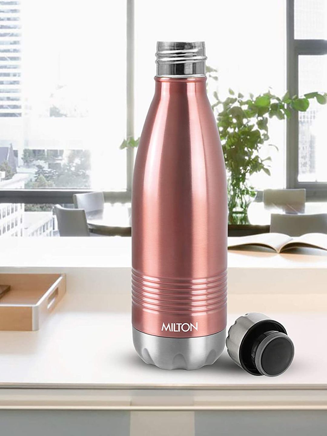 Milton Rose Gold Toned Duo DLX-500 Thermosteel Bottle Price in India