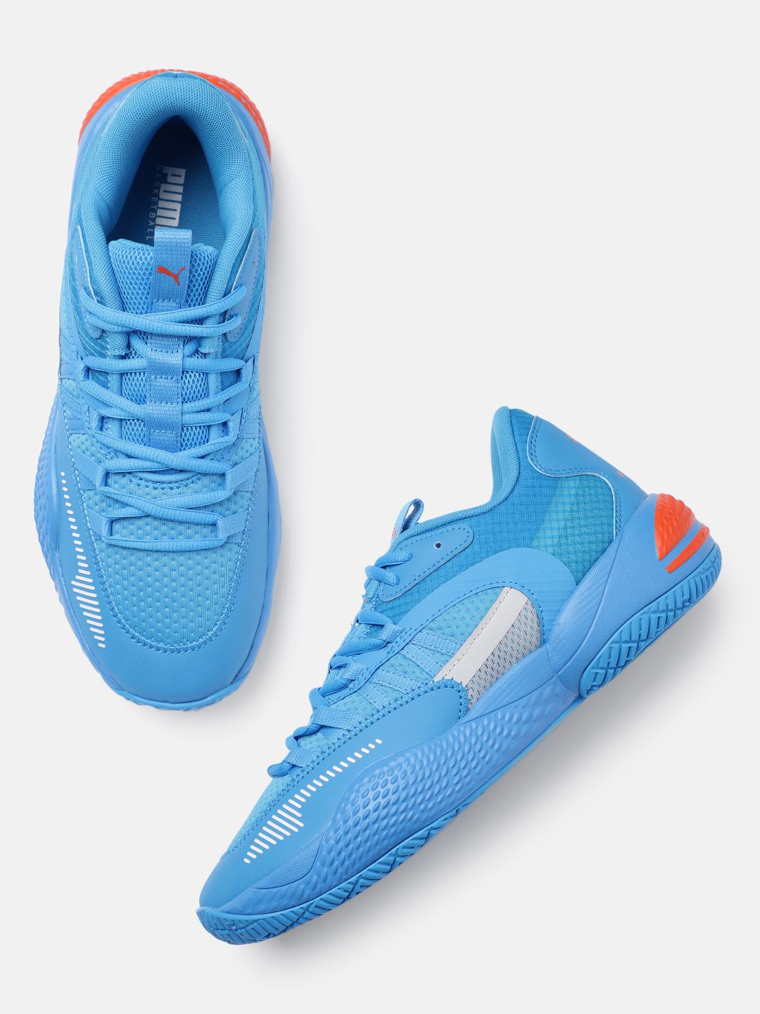 PUMA Hoops Unisex Blue Court Rider 2.0 Basketball Shoes Price in India