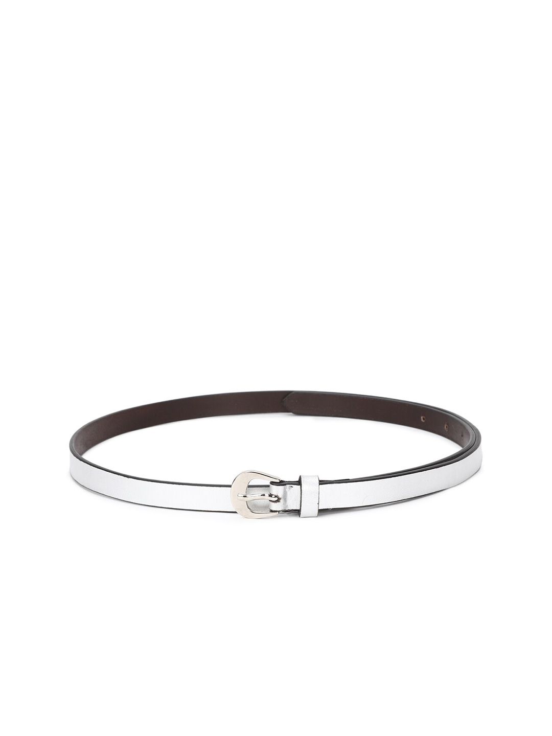 Allen Solly Woman Women Grey PU Belt Price in India