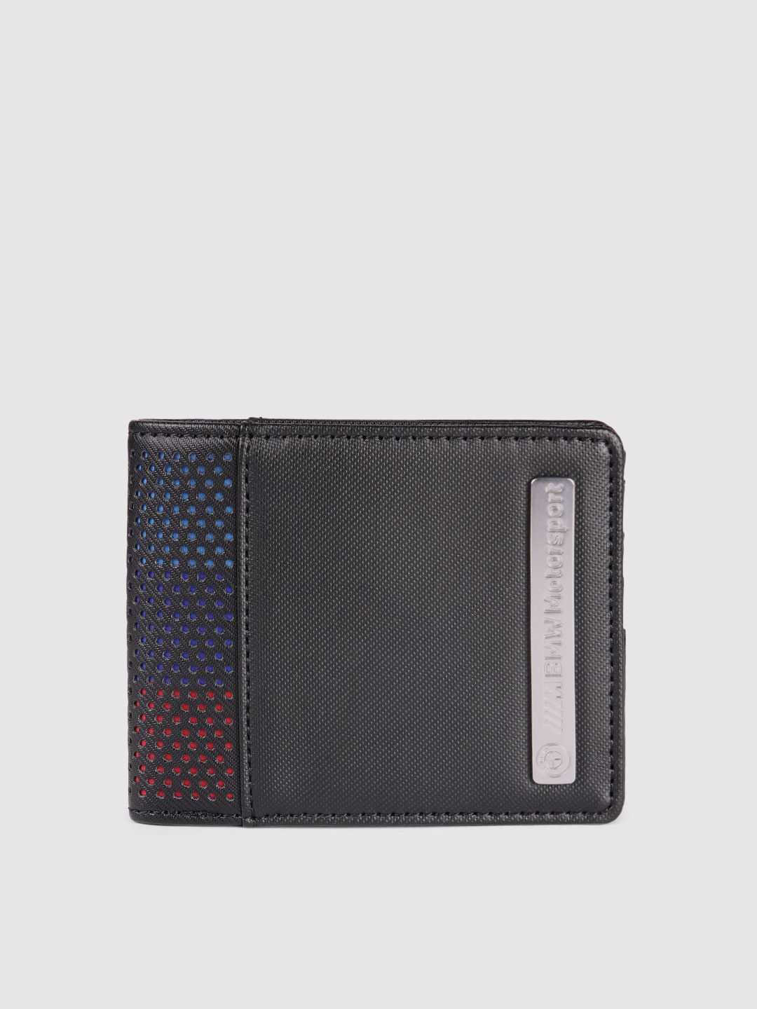 PUMA Motorsport Unisex Black BMW M Two Fold Wallet Price in India