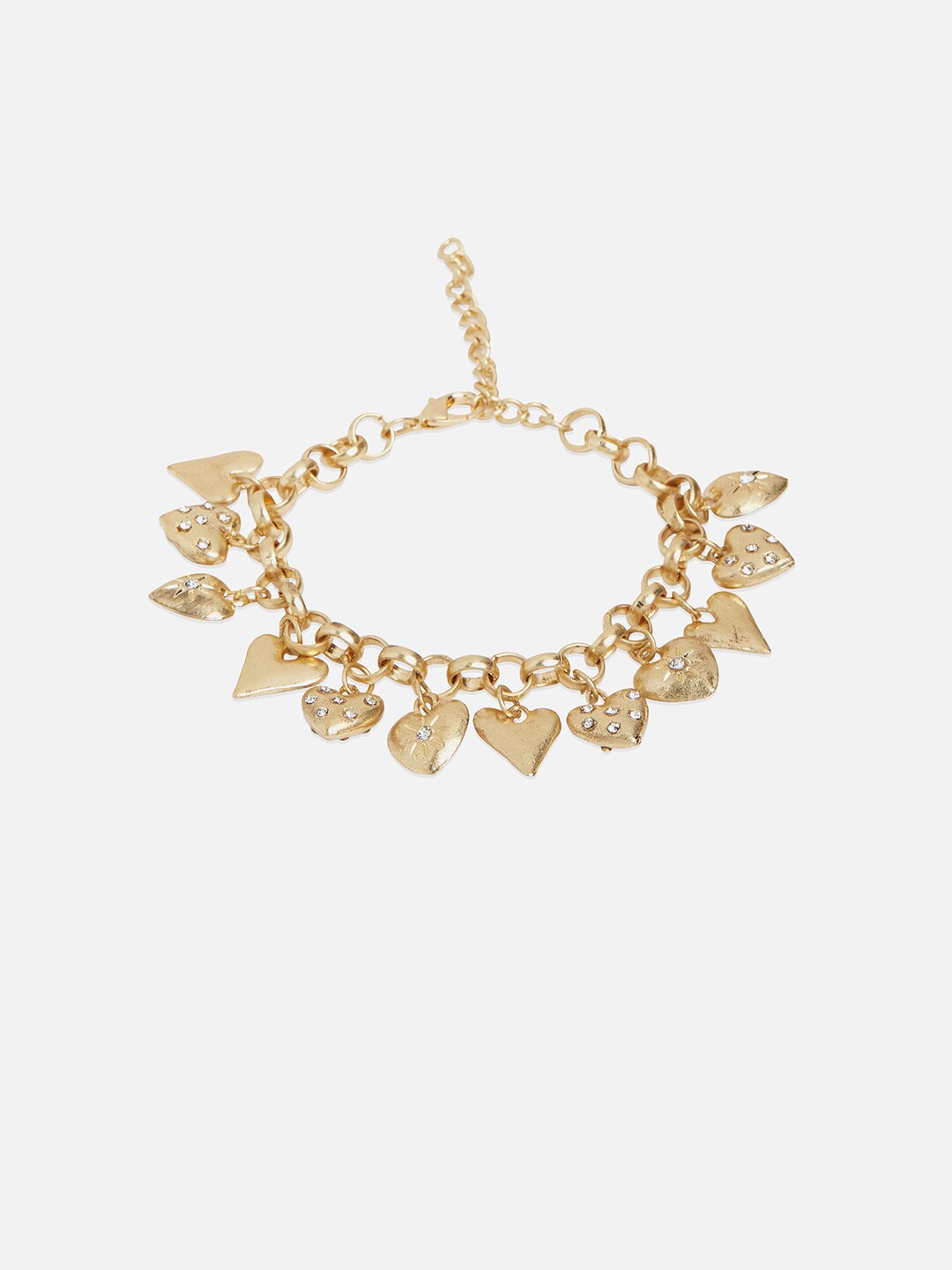 20Dresses Women Gold-Plated Charm Bracelet Price in India