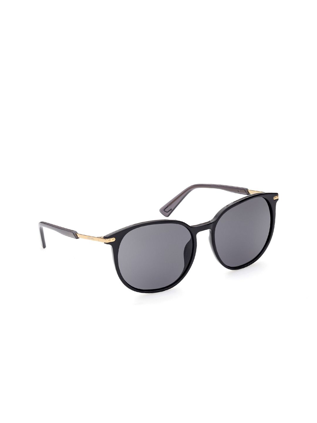 DIESEL Women Grey UV Protected Round Sunglasses DL0353 56 01A Price in India