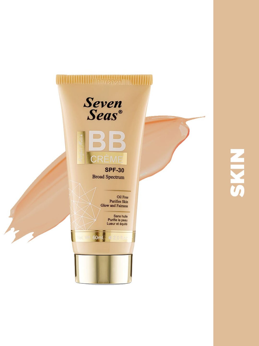 Seven Seas Cream-Coloured BB Cream Foundation with SPF-30 - Skin Price in India
