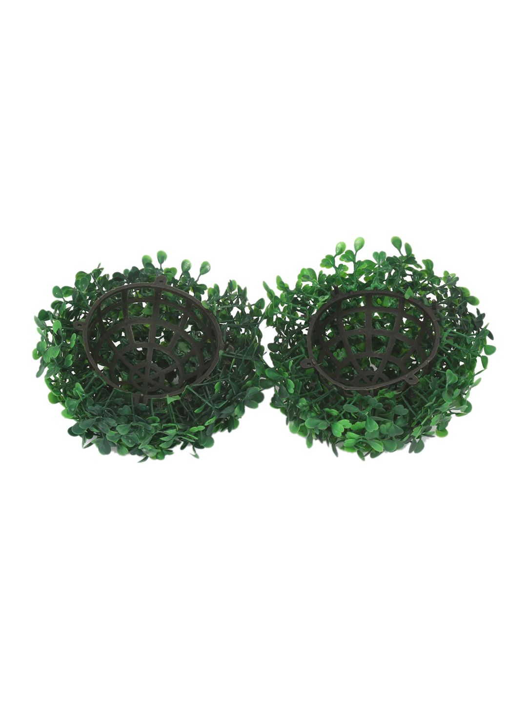 Athome by Nilkamal Green Boxwood Medium Ball Planter Price in India