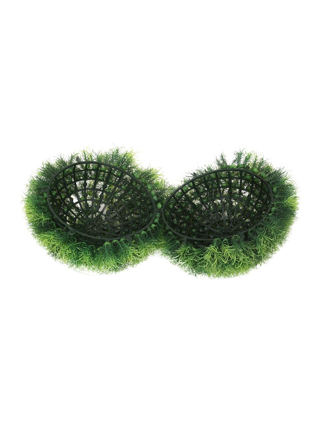 Athome by Nilkamal Green Moss Light Medium Ball Planter Price in India