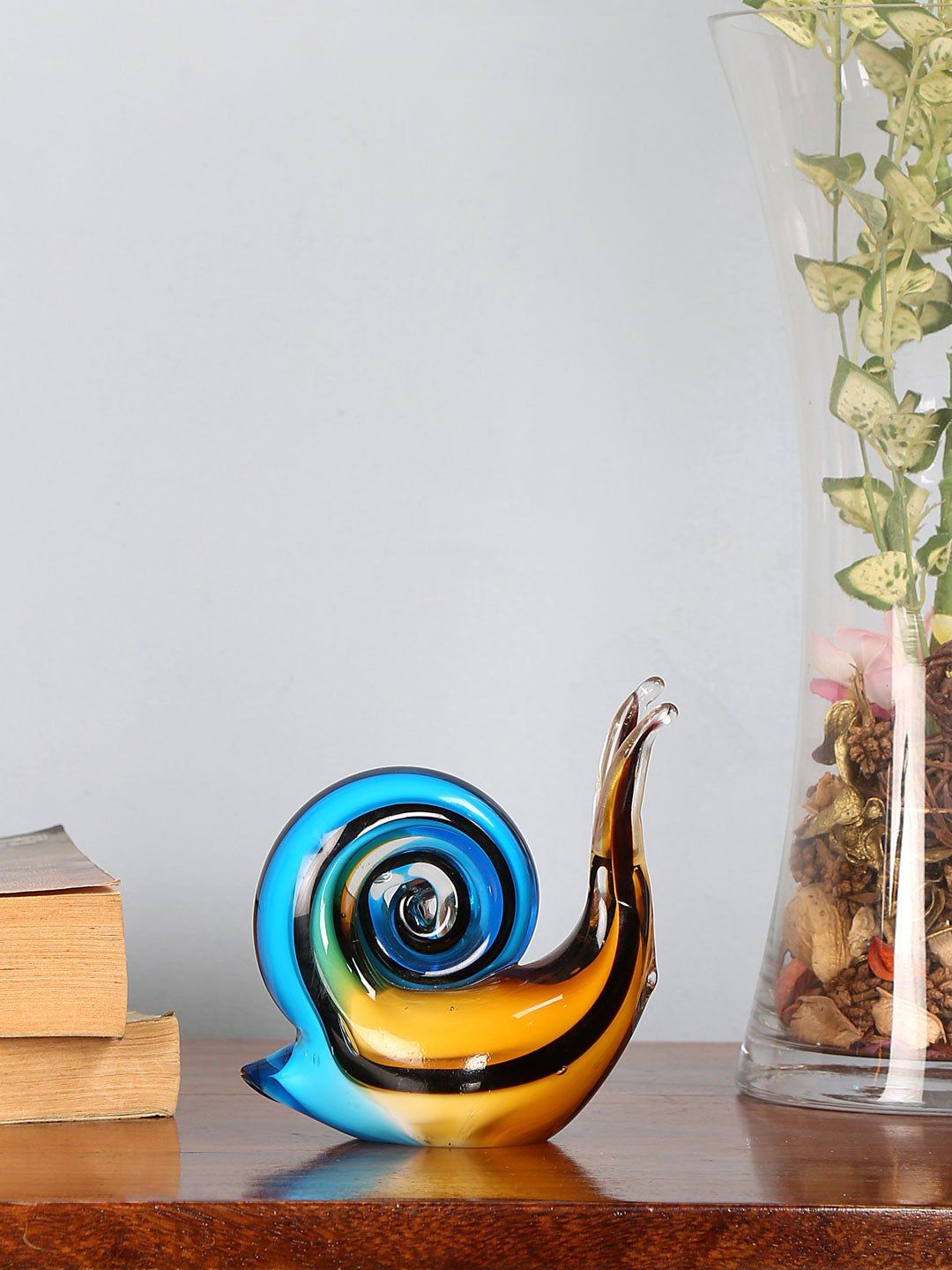 Athome by Nilkamal Multicoloured Snail Showpiece Price in India