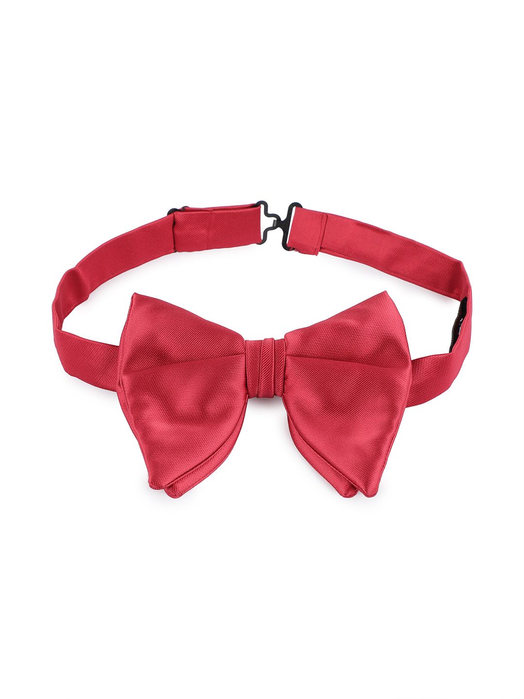 Alvaro Castagnino Men Red Solid Bow Tie
