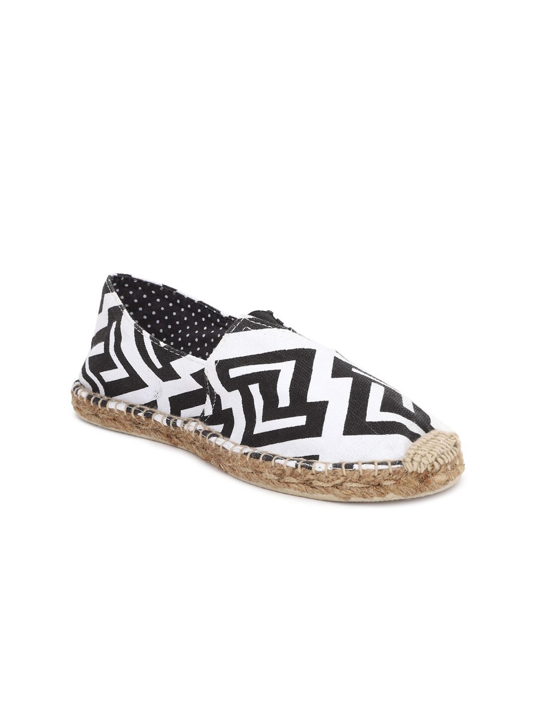 FOREVER 21 Women White Printed Espadrilles Price in India