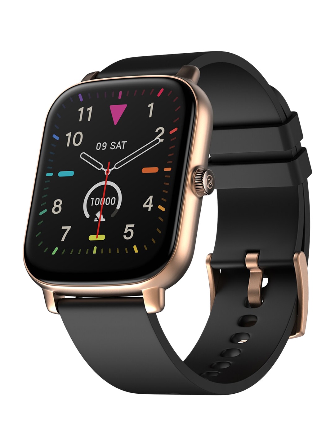 NOISE ColorFit Icon Buzz Bluetooth Calling Smart Watch with Voice Assistance-Midnight Gold Price in India