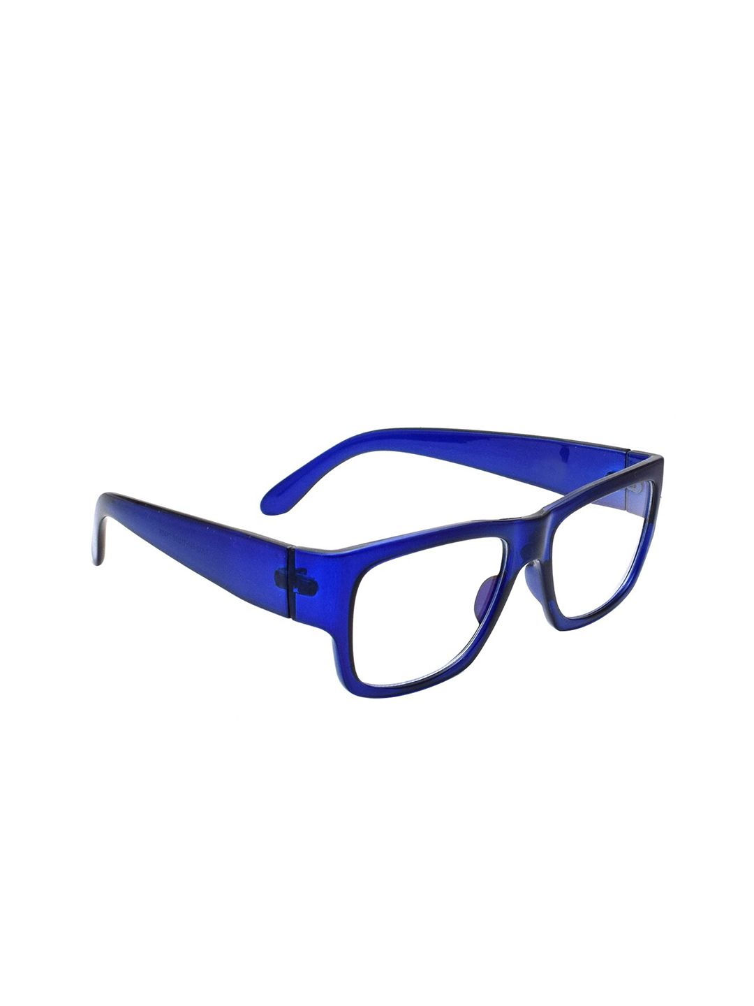 Peter Jones Eyewear Unisex Blue Full Rim Square Frames Price in India