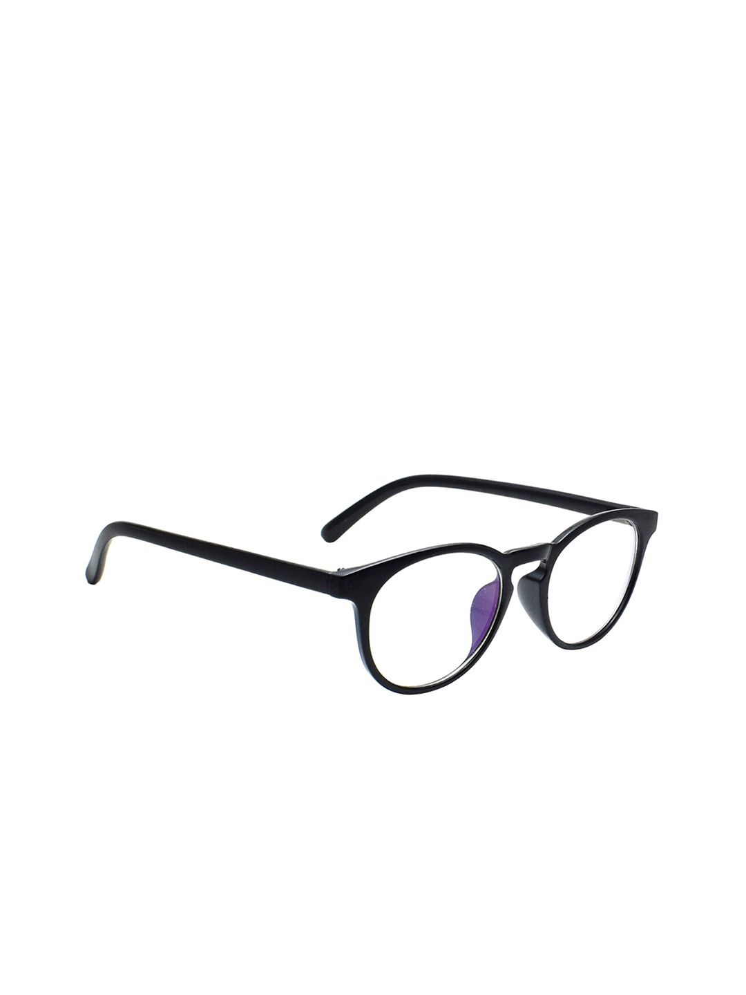 Peter Jones Eyewear Unisex Black Full Rim Round Frames 2286B Price in India