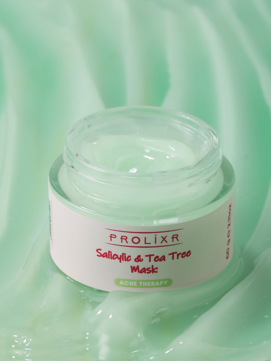 PROLIXR Salicylic & Tea Tree Acne Therapy Face Mask to Treats Acne & Blemishes - 60 g