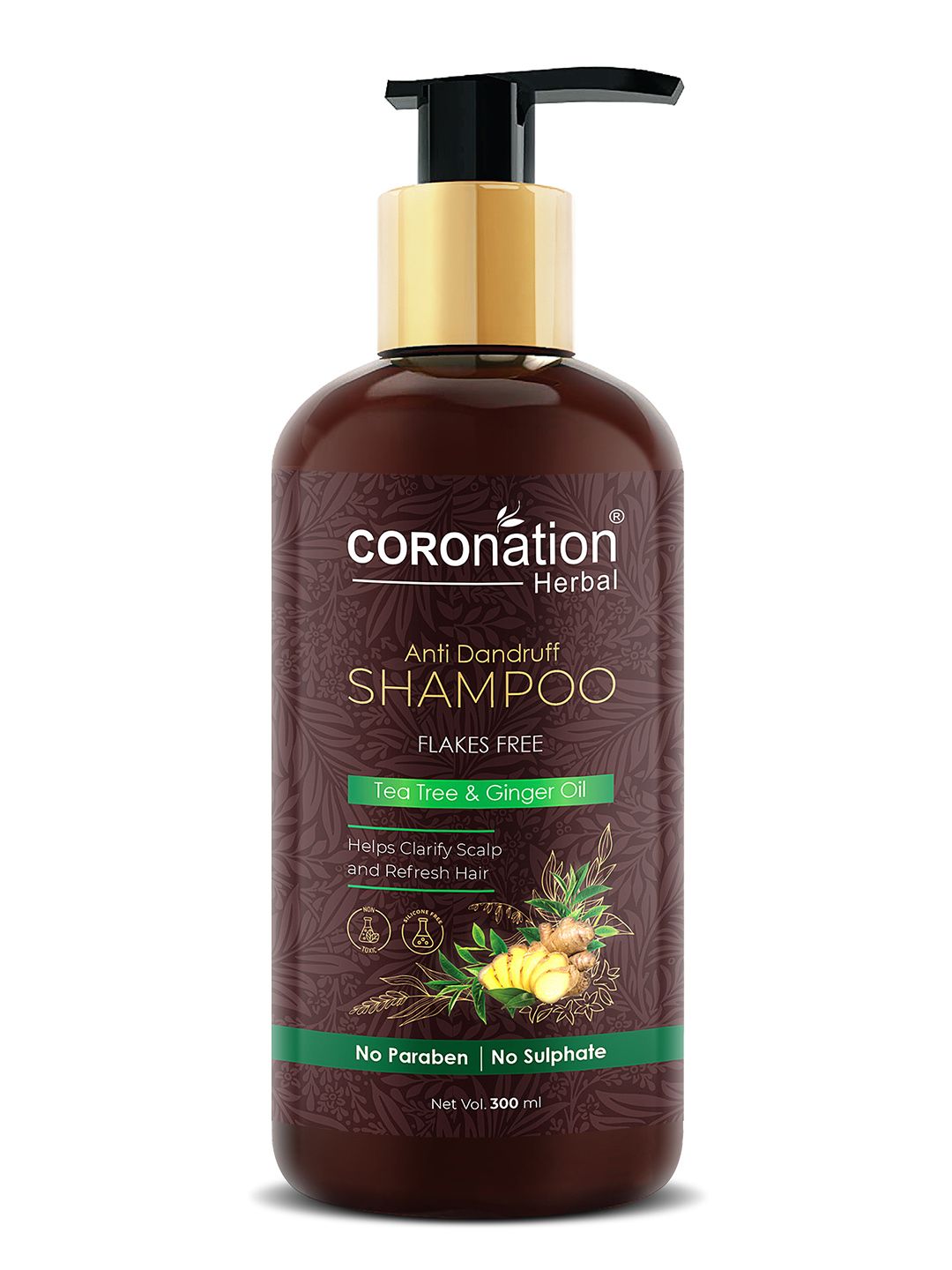 COROnation Herbal Anti Dandruff Shampoo 300ml Price in India