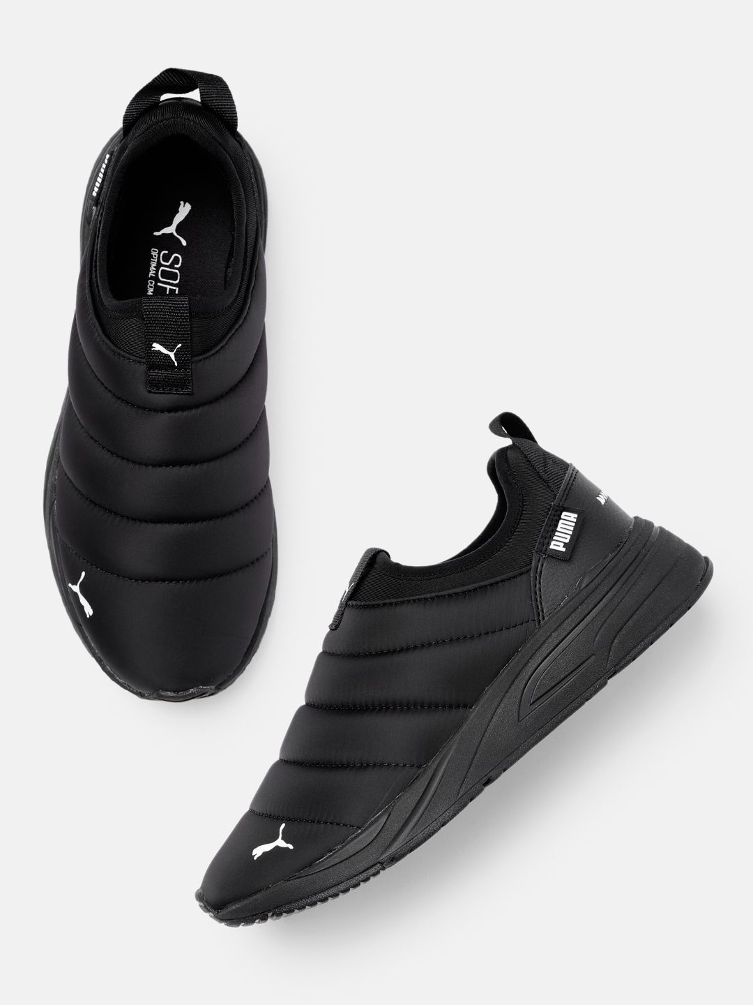 Puma Men Black Solid Avionic Slipper Regular Sneakers Price in India