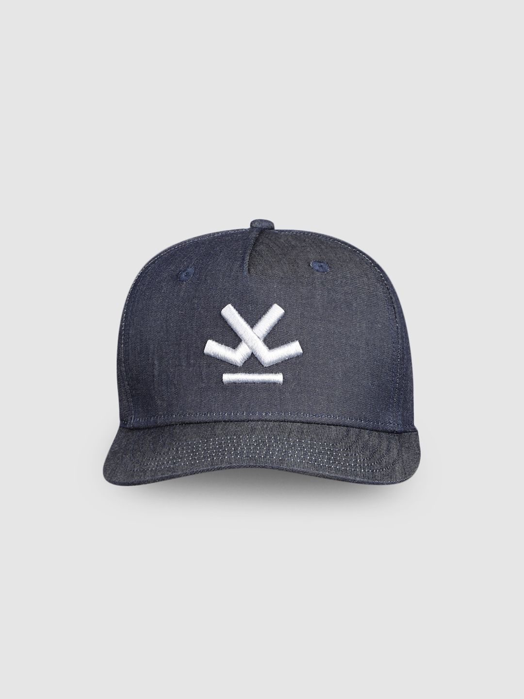 WROGN Unisex Navy Blue Embroidered Baseball Cap