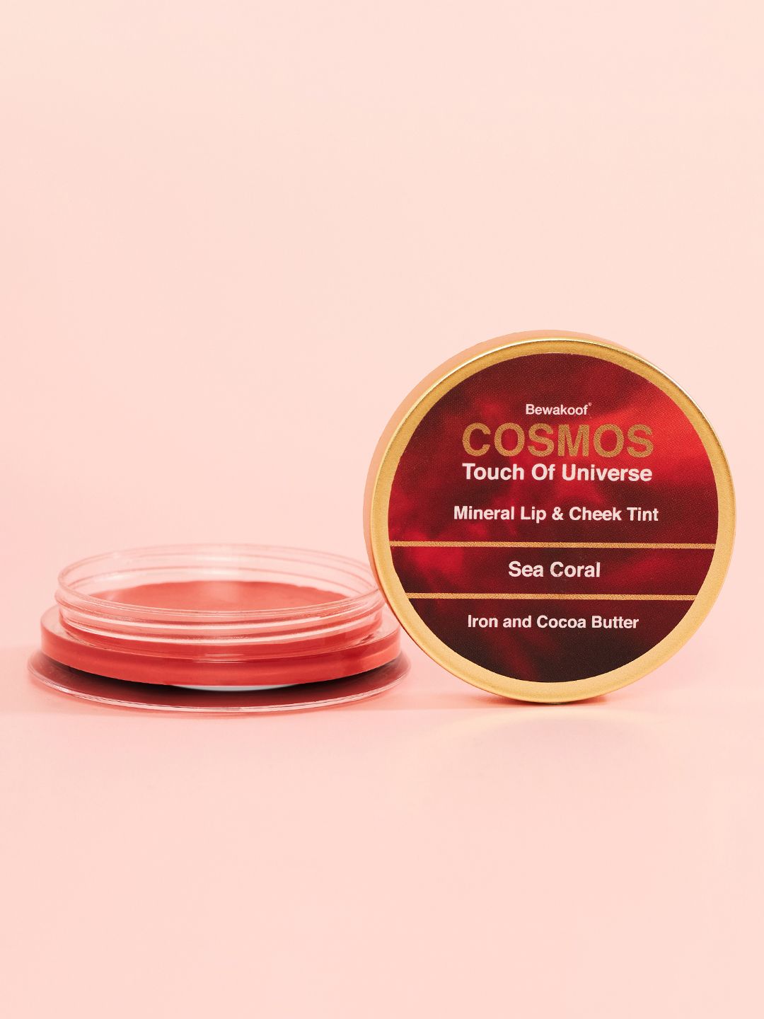 BEWAKOOF COSMOS Mineral Lip & Cheek Tint - Sea Coral Price in India