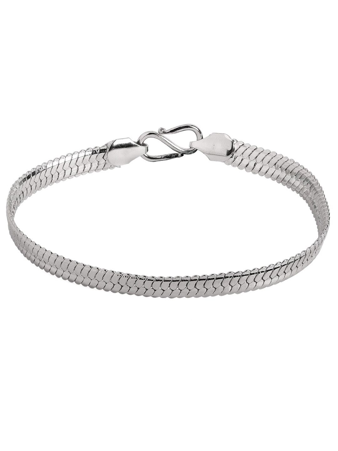 Buy The Roadster Lifestyle Co Men Silver Plated Chain - Necklace