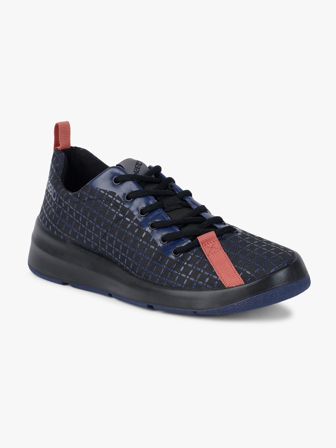 plaeto Women Black & Navy Blue Riff Non-Marking Running Sports Shoes Price in India